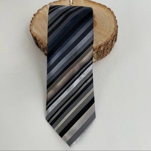 Kenneth Cole Reaction Silk Striped Tie